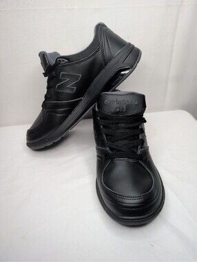 New Balance Women's 813V1 Size 8.5  Lace Up Walking Black Shoes